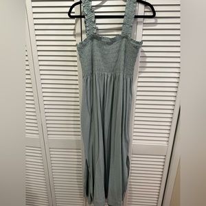 Women’s Summer Tea Green Dress